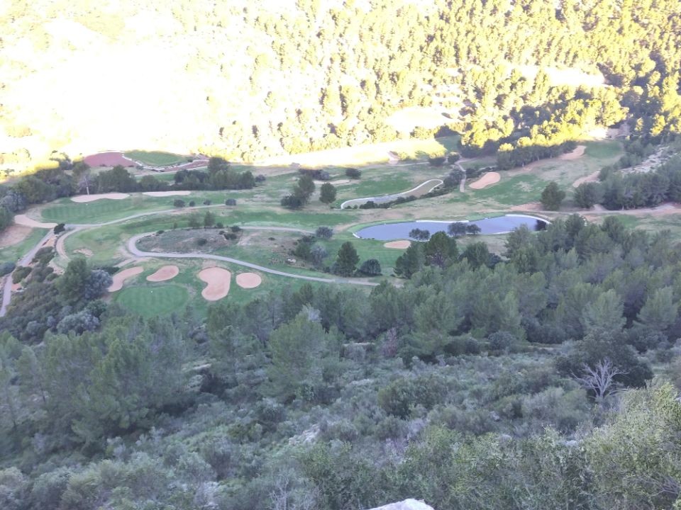 Vista del campo Golf Son Termes